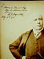 Autographed photo of Robert G. Ingersoll