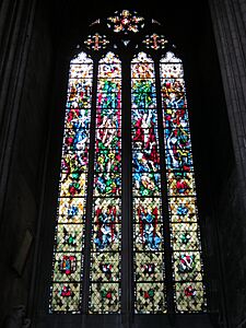 Baie 50 - chapelle Saint-Léonard, cathédrale de Rouen