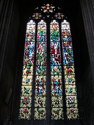 Baie 50 - chapelle Saint-Léonard, cathédrale de Rouen
