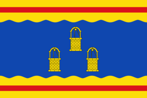 Bandera de Pozuelo de Aragón