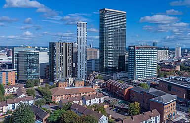 Birmingham Skyline from the West