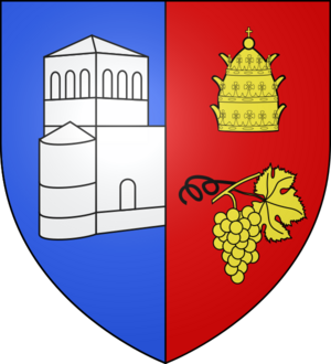 Blason ville fr Pugnac (Gironde)