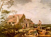 Bloemaert Landscape with Peasants Resting