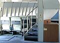 Boeing 747 spiral staircase