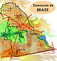 Map of Braize