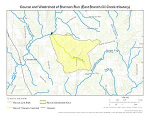 Brannon Run (East Branch Oil Creek tributary)
