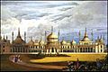 Brighton Pavilion from Views of the Royal Pavilion (1826) edited