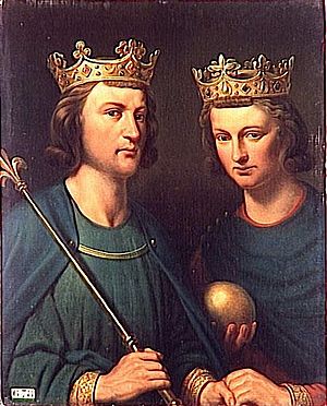 Charles Auguste Guillaume Henri François Louis de Steuben - Louis III (vers 863-882) et Carloman (vers 866-884)