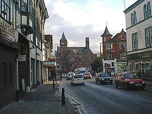 Chesterfield - Holywell Street view towards Museum - geograph.org.uk - 309732