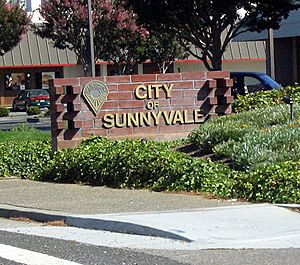 City of Sunnyvale sign