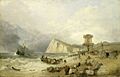 Clarkson Frederick Stanfield (1793-1867) - Shakespeare Cliff, Dover, 1849 - BHC1212 - Royal Museums Greenwich