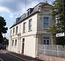 Corner house on Church Path, Acton Green