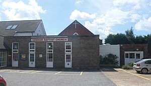 Cosham Baptist Church, Havant Road, Cosham (August 2017) (1)