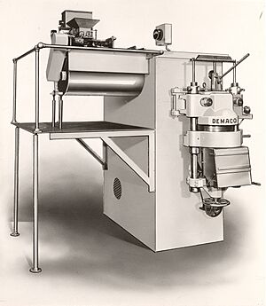 DEMACO 1,000 lbs-hr Short Goods Pasta Press, 1958