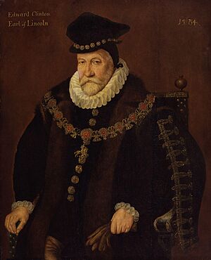 Edward Fiennes de Clinton, 1st Earl of Lincoln from NPG