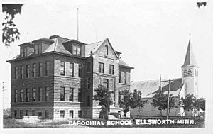 Ellsworth parochial school 1908