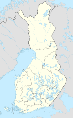 Helsinki is located in Finland