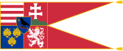 Flag of Matthias I of Hungary (variant).svg