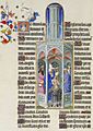 Folio 37v - The Baptism of Saint Augustine