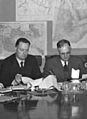 Frank Forde and John Curtin