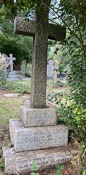 Grave of Sir William Leishman in Highgate Cemetery