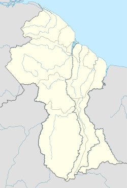 Mahdia, Guyana is located in Guyana