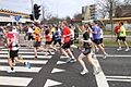Hardlopers marathon in Rotterdam