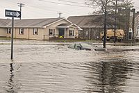 Hurricane Sandy flooding Crisfield MD