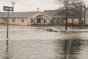 Hurricane Sandy flooding Crisfield MD