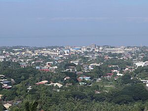 Skyline of Iligan from Mount Lelong, pictured in 2023