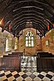 Interior of St. Thereota's Chapel, on ground of Fordell Castle