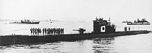 Japanese submarine RO-500 in 1943