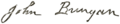JohnBunyanSignature