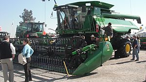 John Deere 9870 STS with 625D