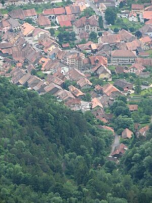 Jura mountains Baulmes