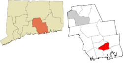 Essex's location within the Lower Connecticut River Valley Planning Region and the state of Connecticut