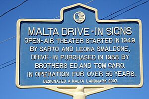 Malta Drive In marker