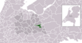 Map - NL - Municipality code 0351 (2009)