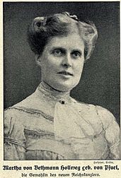 Martha von Bethmann Hollweg 1909