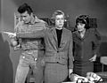 Max Baer Jr, Nancy Kulp and Sharon Tate in The Beverly Hillbillies, The Giant Jackrabbit episode