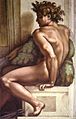 Michelangelo, ignudo 01