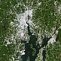 NASA Satellite Captures Super Bowl Cities - Pawtucket and Foxborough (6813846675)
