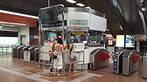 NS2 Bukit Batok Concourse and Passenger Service