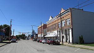 Looking south on North Main Street in New Holland