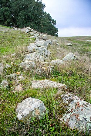 Old Stone Wall Santa Clara County