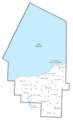 Ontonagon County, MI census map