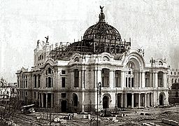 Palacio de Bellas Artes, Mexico City, 1915
