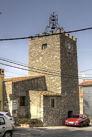 Palau-saverdera - Torre del Rellotge