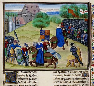 Peasants' Revolt (death of Wat Tyler)