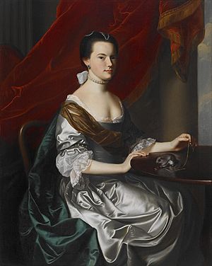 Portrait of Mrs. Theodore Atkinson Jr. (Frances Deering Wentworth)